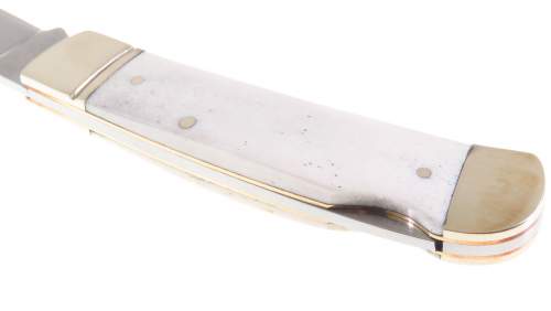 Bo110250wb Boker Navaja Gentleman Lockback Cacha De Hueso