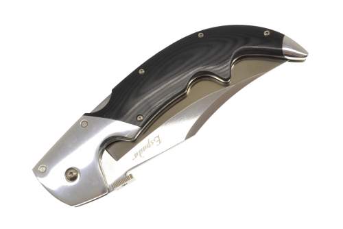 Cs62nl Cold Steel Espada Large Navaja Filo Plano Punta Clip