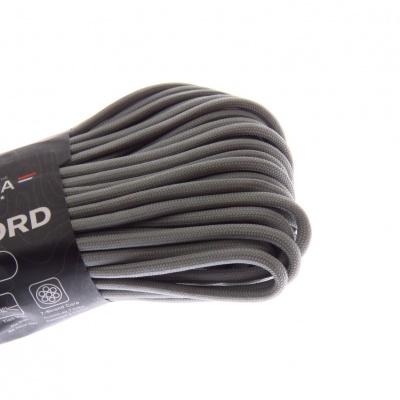 RG001H ROLLO PARACHUTE CORD PARACORD GRIS