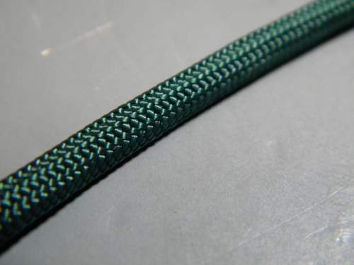 RG1017H ROLLO PARACHUTE CORD PARACORD HUNTER GREEN