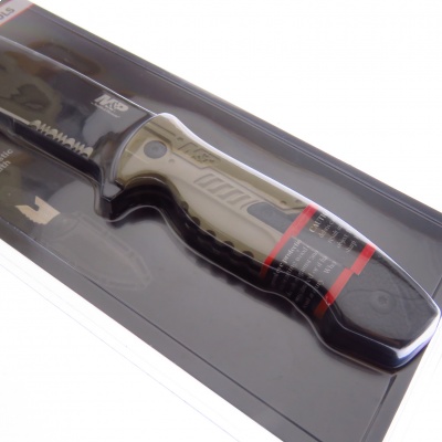Swmpf2c Smith & Wesson Cuchillo Mil & Pol Combo C fda Rigida