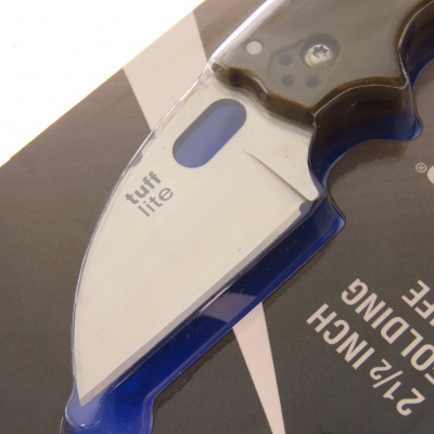 Cs20ltfz Cold Steel Tuff Lite De Navaja Filo Plano C Clip