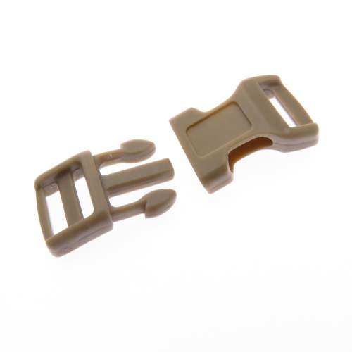 Kycpc2 Knotty Broche Hebilla Plastica Cafe 12.5 Mm 10 Juegos