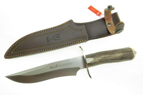 CIMAG19A MUELA MAGNUM 19A CUCHILLO ASTA DE VENADO CON FUNDA