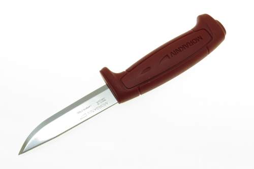 Ft01502 Mora Basic Guindo Alto Carbon Bushcraft C/fnda