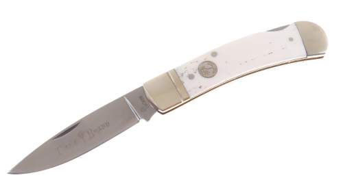 Bo110250wb Boker Navaja Gentleman Lockback Cacha De Hueso