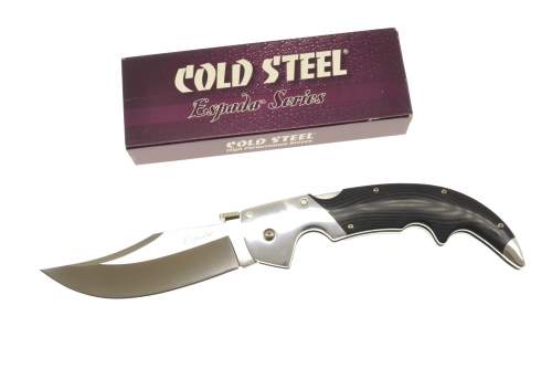 Cs62nl Cold Steel Espada Large Navaja Filo Plano Punta Clip