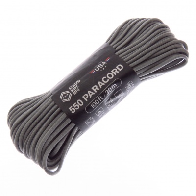 RG001H ROLLO PARACHUTE CORD PARACORD GRIS