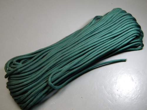 RG1017H ROLLO PARACHUTE CORD PARACORD HUNTER GREEN
