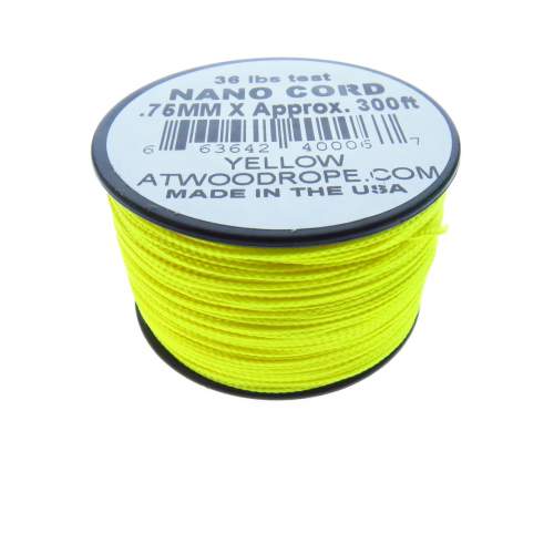 Rg1142 Rollo Parachute Cord Paracord Nano Cord Amarillo