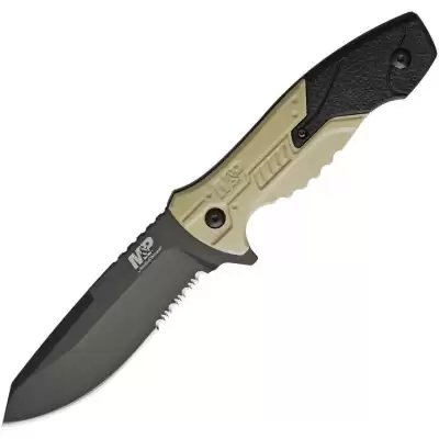 Swmpf2c Smith & Wesson Cuchillo Mil & Pol Combo C fda Rigida
