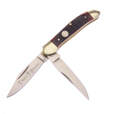Bo110861 Boker Navaja Copperhead 2.0 Acero D2 Hueso Cafe Obs