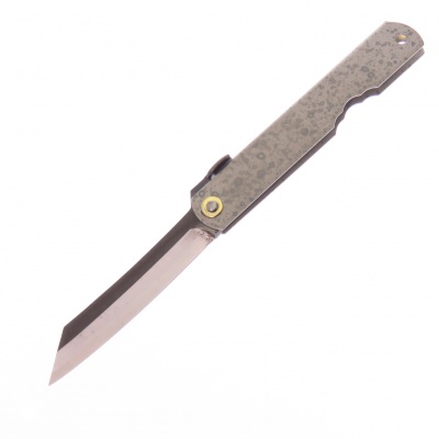 Higoc9b Higonokami 9 Navaja Tradicional Japon Blue Paper Carb