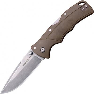 Csflc3spssfde Cold Steel Verdict De Navaja Filo Plano C Clip